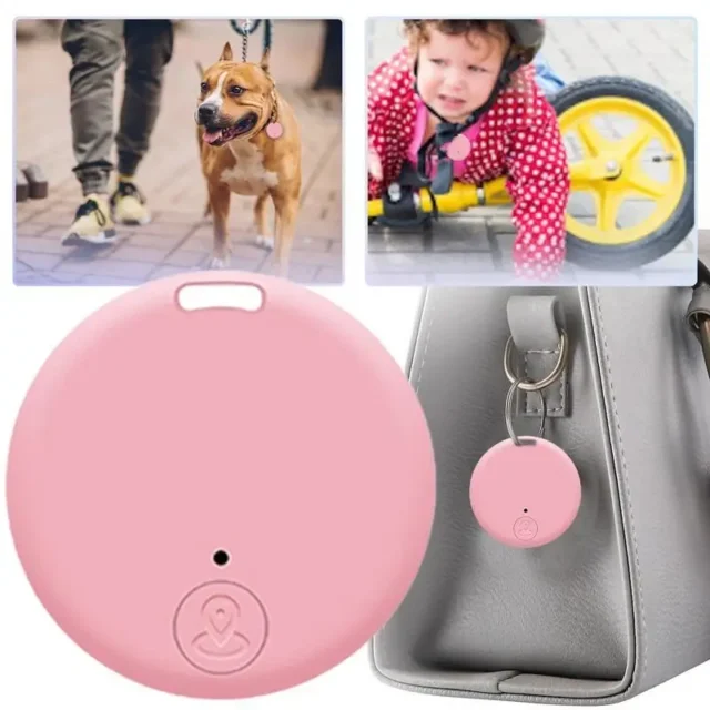 Mini localizador GPS con alarma antipérdida, llavero con etiqueta inteligente Compatible con Bluetooth, rastreador de llaves para perros, mascotas y niños - Image 3