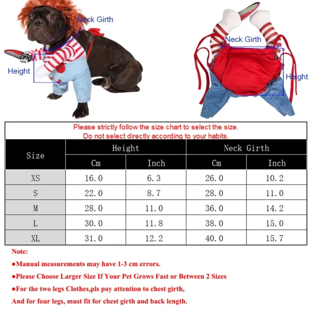 Ropa divertida de Halloween para perros pequeños y medianos, disfraces de fiesta para gatos, Bulldog, Chihuahua francesa, trajes para mascotas - Image 2