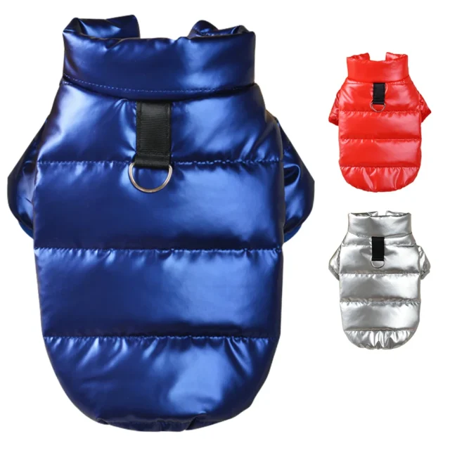 Disfraz de perro de invierno, ropa cálida para perros pequeños, abrigo para Chihuahua Yorkie, ropa gruesa de cuero PU, chaqueta para perro, trajes para mascotas XS-XL